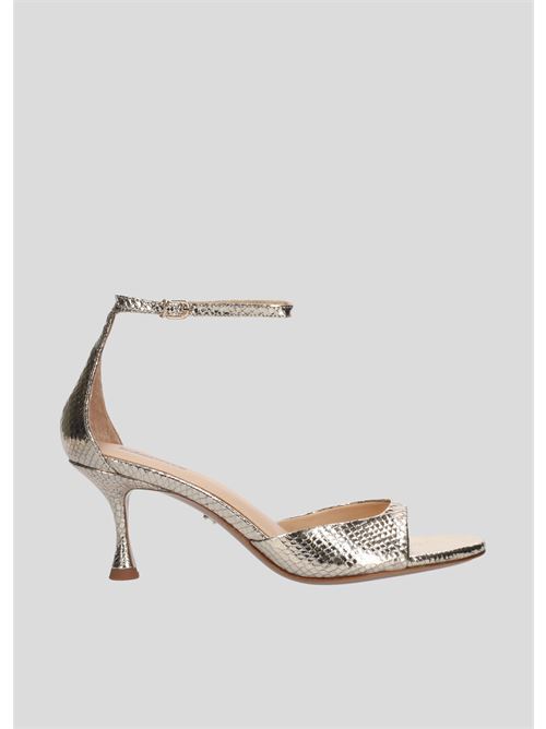 sandalo modello kumula LOLA CRUZ | 229Z51BKWHISPER IRIDE PLATINO